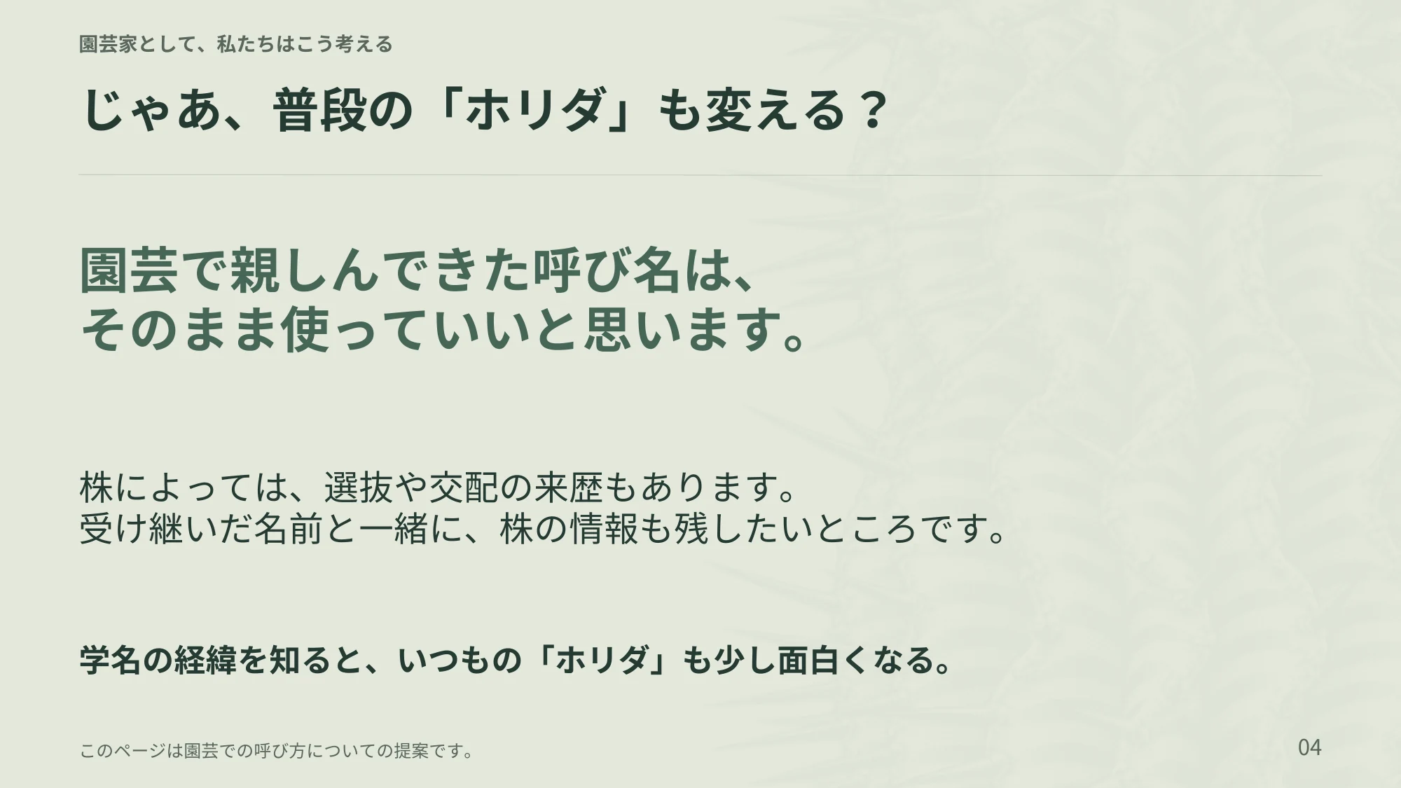 4ページ:普段の「ホリダ」も変える?(日本語)